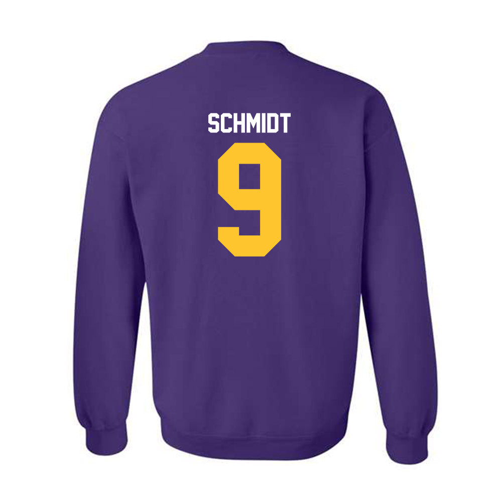 LSU - NCAA Baseball : William Schmidt - Classic Shersey Crewneck Sweatshirt-1