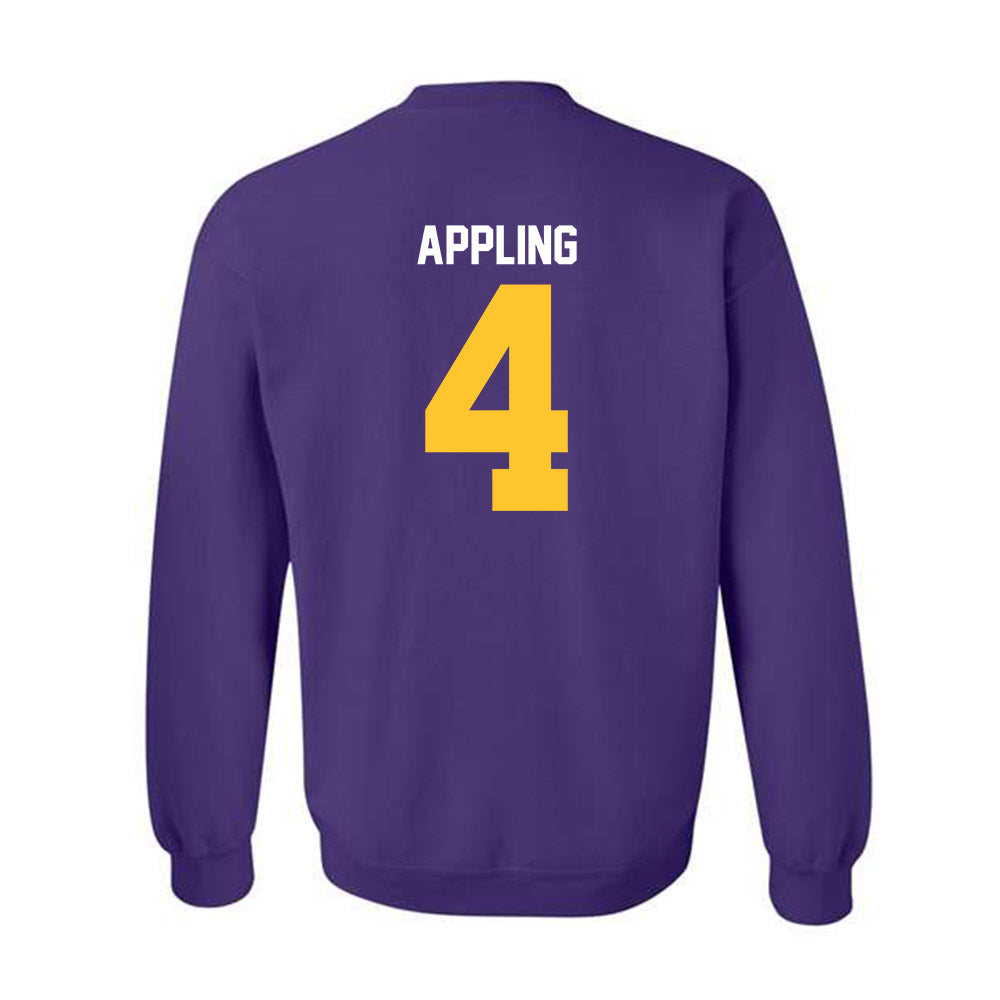 LSU - NCAA Softball : Gradie Appling - Classic Shersey Crewneck Sweatshirt-1