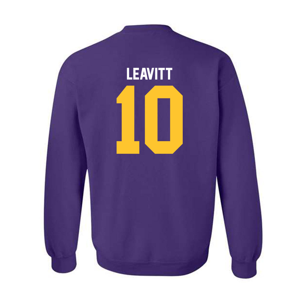 LSU - NCAA Football : Sam Leavitt - Classic Shersey Crewneck Sweatshirt-1