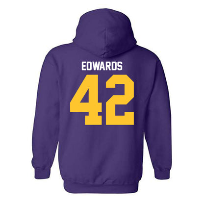 LSU - NCAA Softball : Tori Edwards - Classic Shersey Hooded Sweatshirt-1