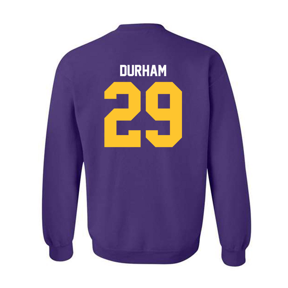 LSU - NCAA Football : Caden Durham - Classic Shersey Crewneck Sweatshirt-1