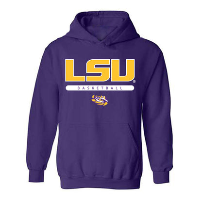 LSU - NCAA Men's Basketball : Mouhamed Dioubate - Classic Shersey Hooded Sweatshirt-0