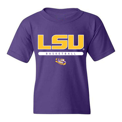 LSU - NCAA Men's Basketball : Divine-Collins Ugochukwu - Classic Shersey Youth T-Shirt-0