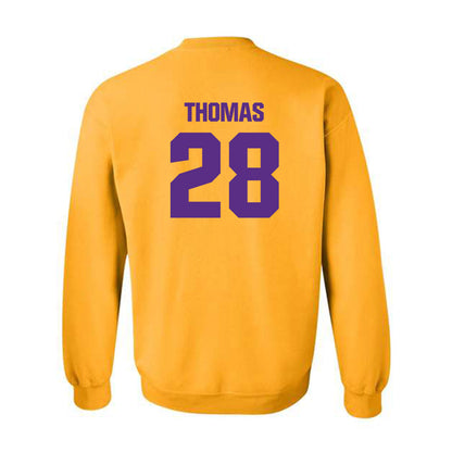 LSU - NCAA Football : Jhase Thomas - Classic Shersey Crewneck Sweatshirt-1
