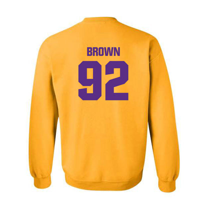 LSU - NCAA Football : Brandon Brown - Classic Shersey Crewneck Sweatshirt-1