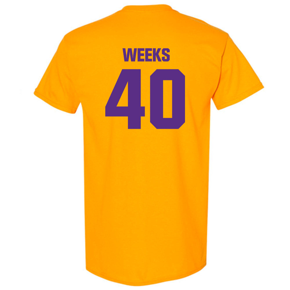 LSU - NCAA Football : Whit Weeks - Classic Shersey T-Shirt-1