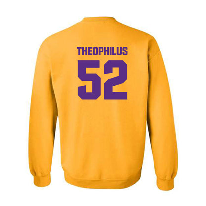 LSU - NCAA Baseball : Zion Theophilus - Classic Shersey Crewneck Sweatshirt-1