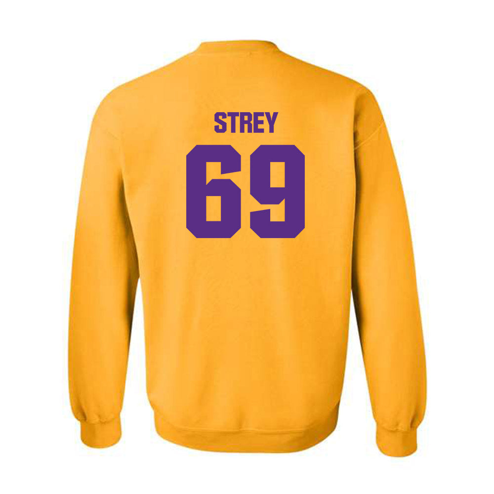 LSU - NCAA Football : Darrin Strey - Classic Shersey Crewneck Sweatshirt-1