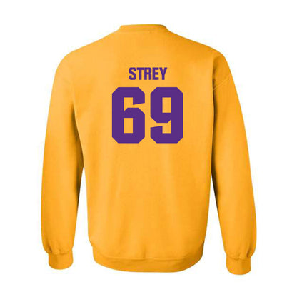 LSU - NCAA Football : Darrin Strey - Classic Shersey Crewneck Sweatshirt-1