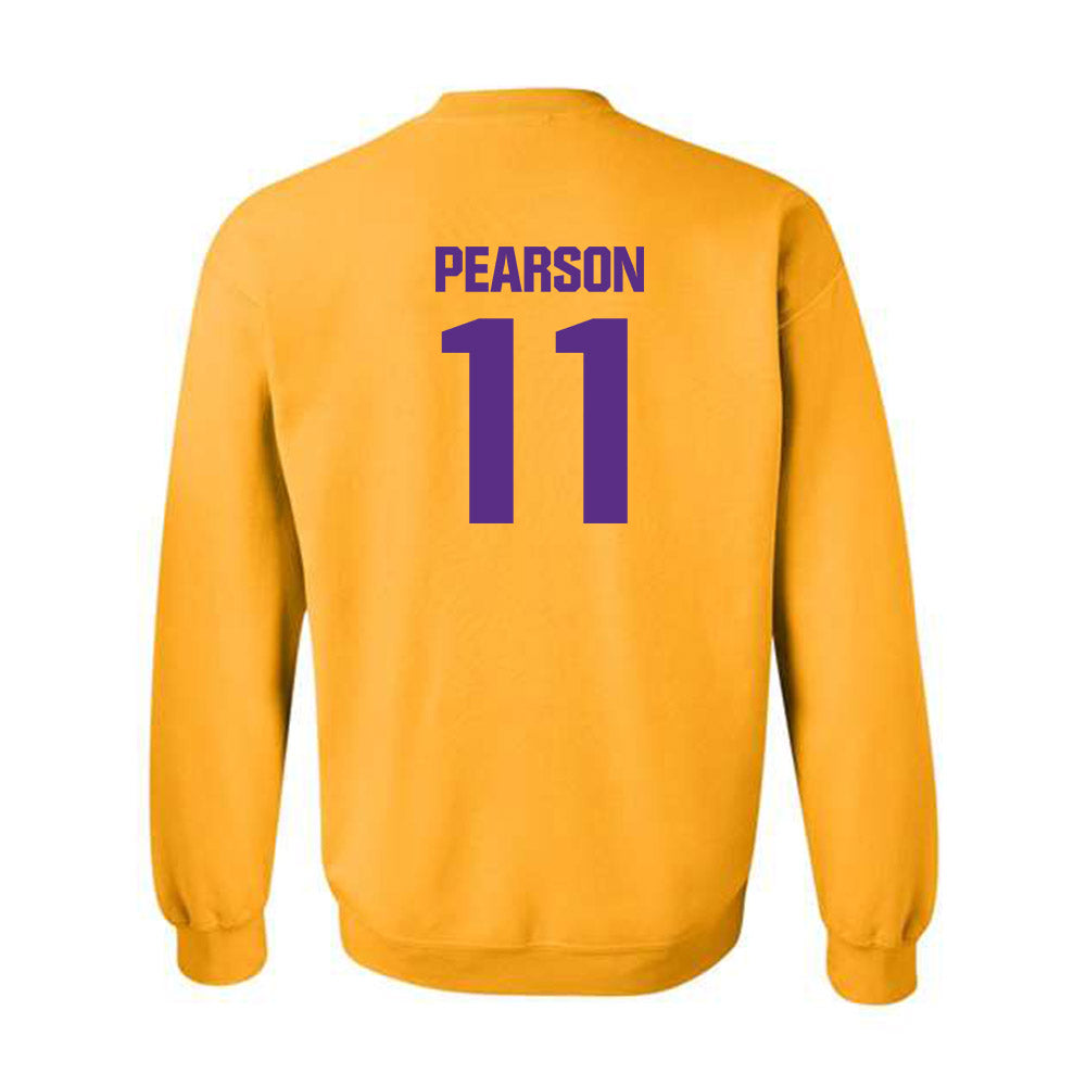 LSU - NCAA Baseball : Josh Pearson - Classic Shersey Crewneck Sweatshirt-1
