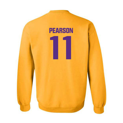 LSU - NCAA Baseball : Josh Pearson - Classic Shersey Crewneck Sweatshirt-1