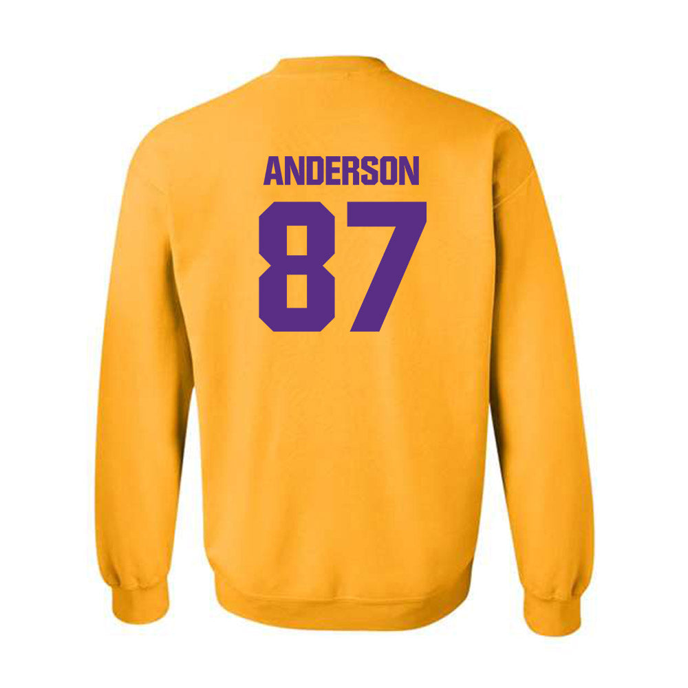 LSU - NCAA Football : JC Anderson - Classic Shersey Crewneck Sweatshirt-1