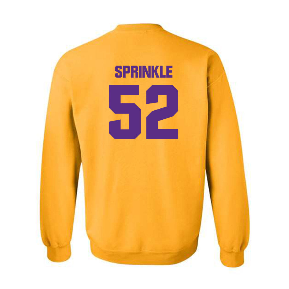 LSU - NCAA Football : Jaquan Sprinkle - Classic Shersey Crewneck Sweatshirt-1