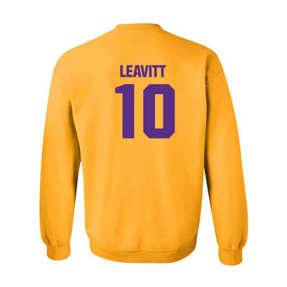 LSU - NCAA Football : Sam Leavitt - Classic Shersey Crewneck Sweatshirt-1