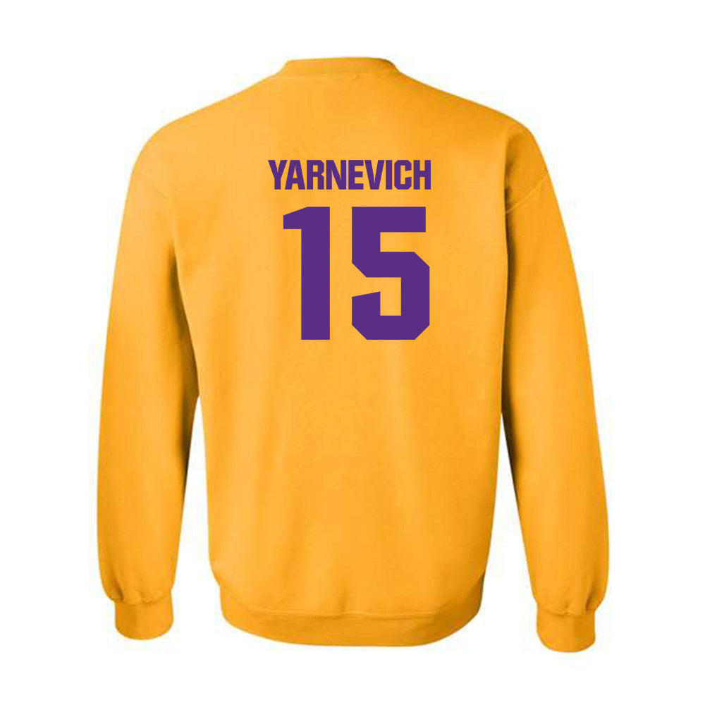 LSU - NCAA Women's Basketball : Meghan Yarnevich - Classic Shersey Crewneck Sweatshirt-1