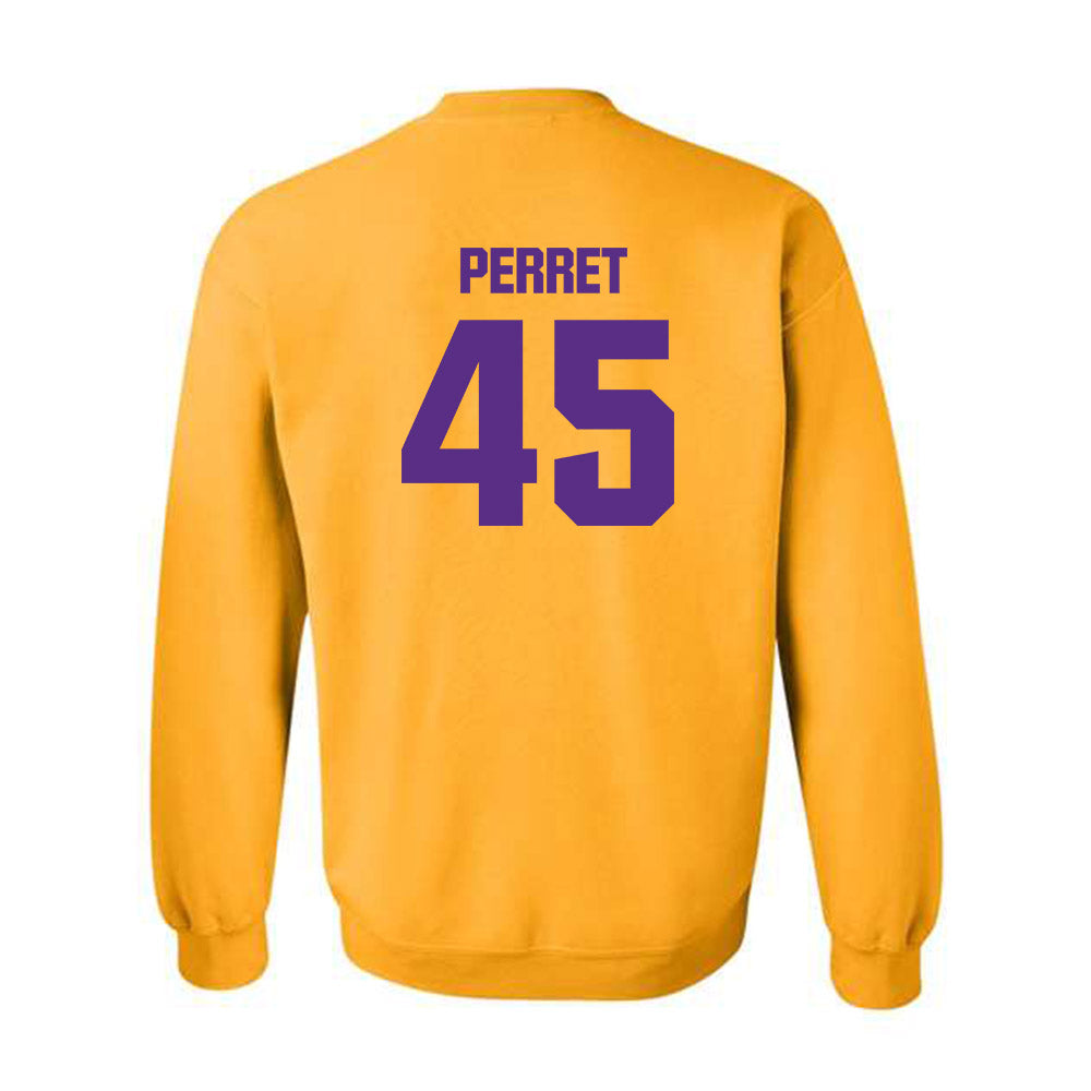 LSU - NCAA Football : Sean Perret - Classic Shersey Crewneck Sweatshirt-1