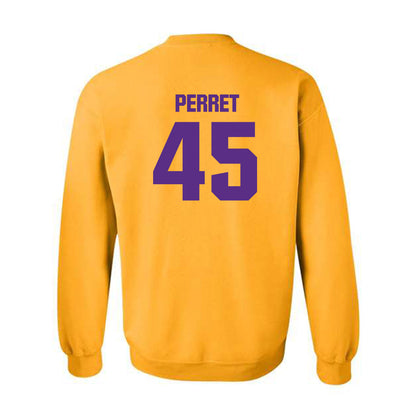 LSU - NCAA Football : Sean Perret - Classic Shersey Crewneck Sweatshirt-1