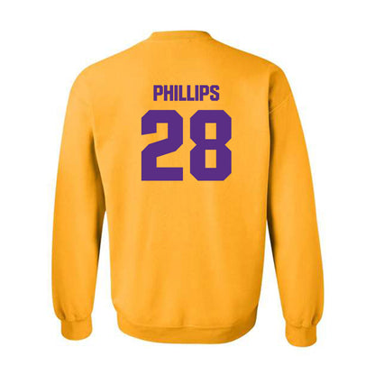 LSU - NCAA Softball : Jada Phillips - Classic Shersey Crewneck Sweatshirt-1