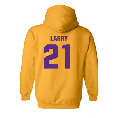 LSU - NCAA Women's Basketball : Chloe Larry - Classic Shersey Hooded Sweatshirt-1