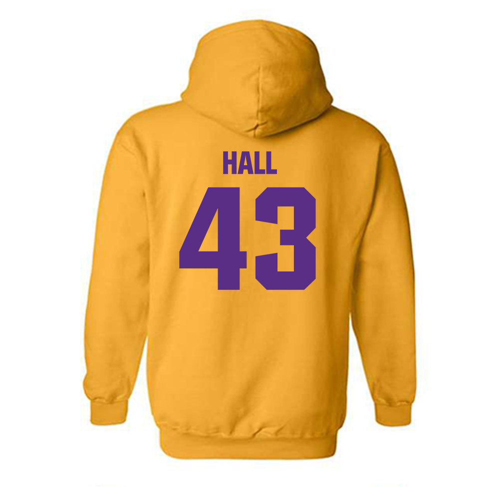 LSU - NCAA Football : Silas Hall - Classic Shersey Hooded Sweatshirt-1