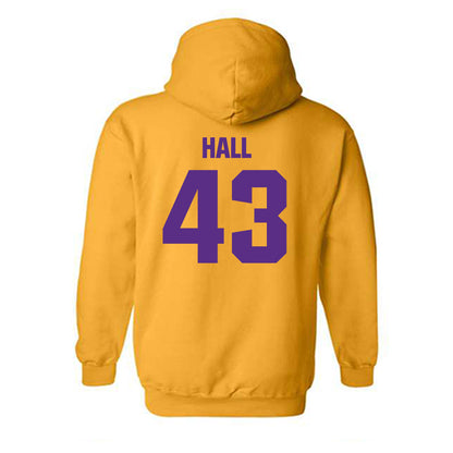LSU - NCAA Football : Silas Hall - Classic Shersey Hooded Sweatshirt-1