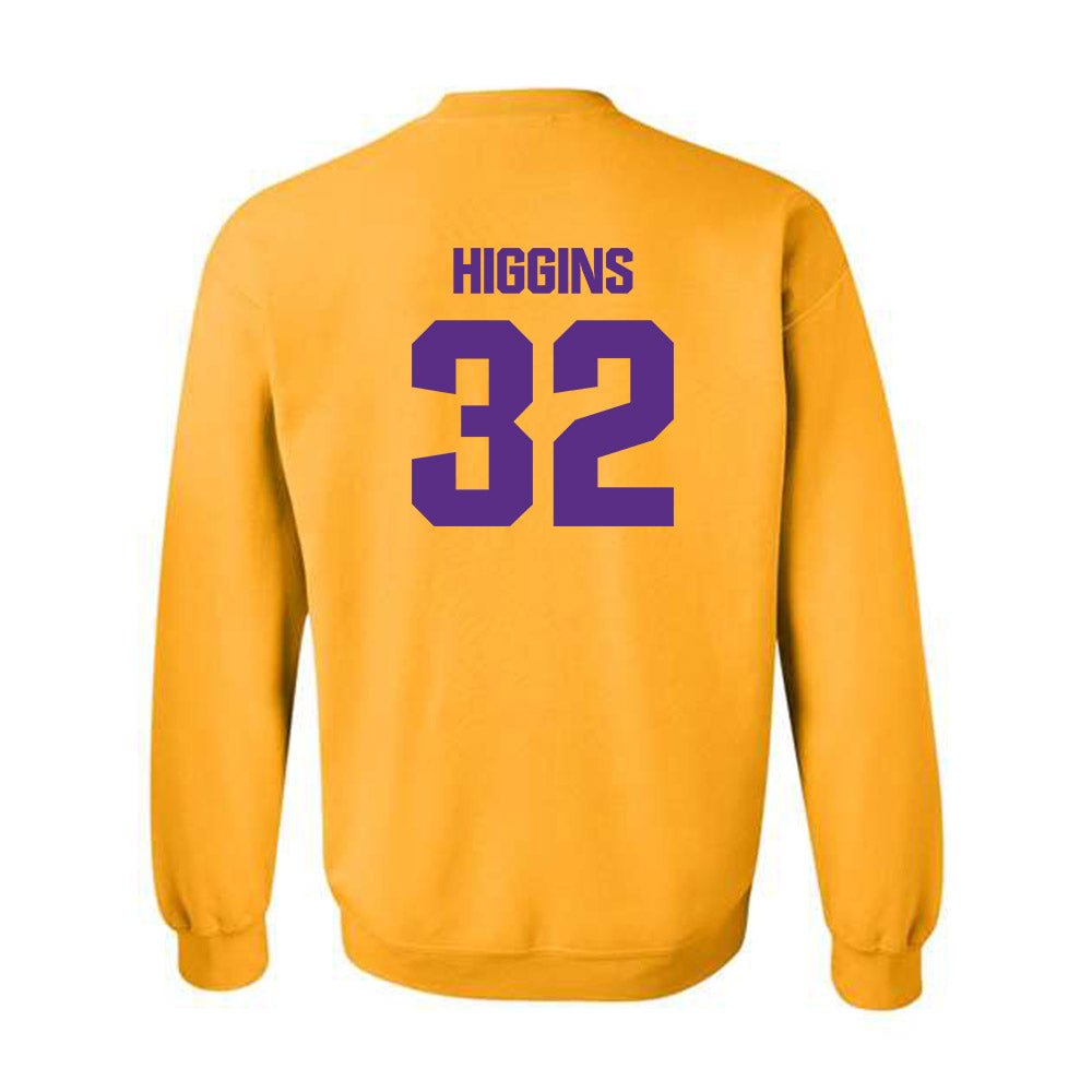 LSU - NCAA Football : Gavin Higgins - Classic Shersey Crewneck Sweatshirt-1