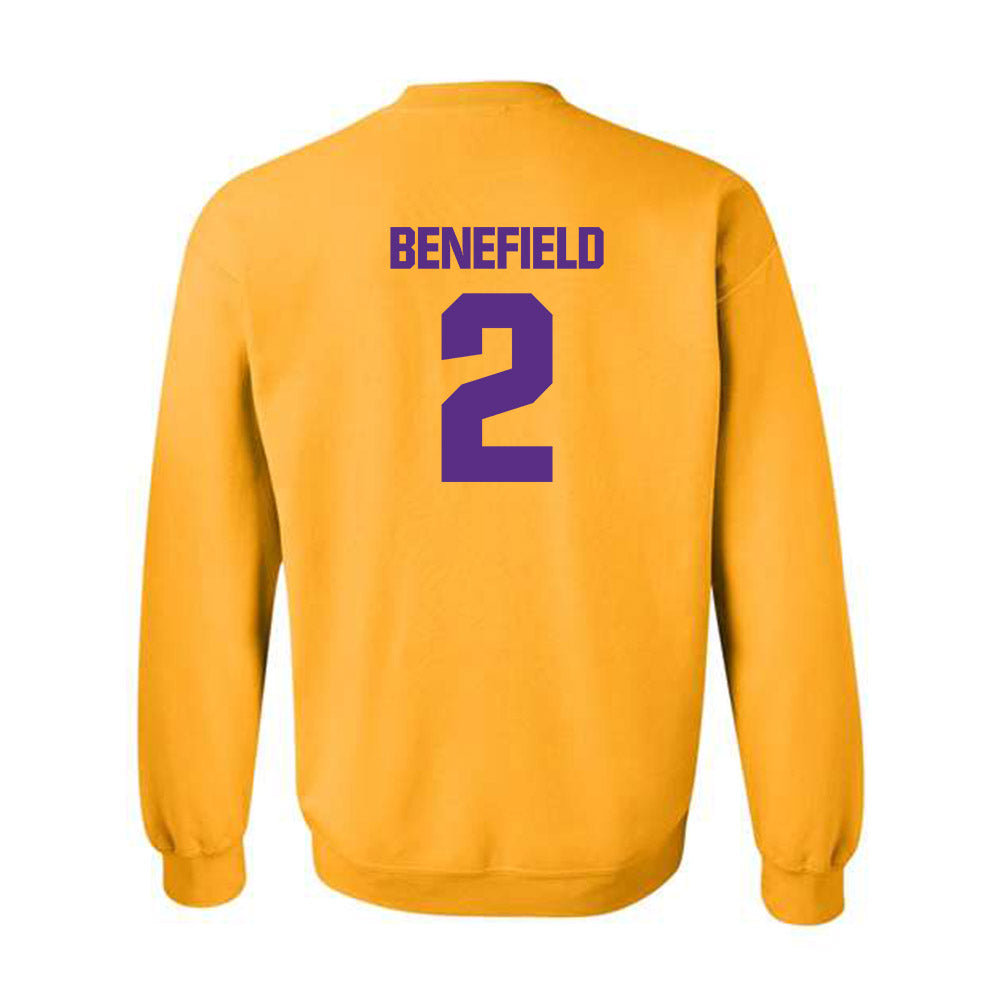 LSU - NCAA Football : Ty Benefield - Classic Shersey Crewneck Sweatshirt-1