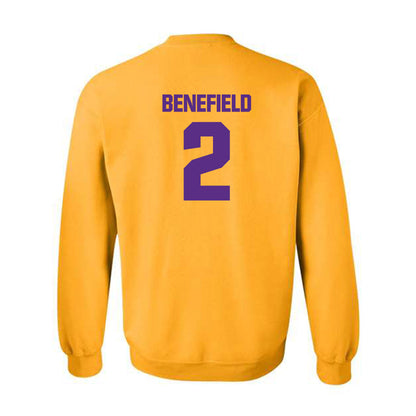 LSU - NCAA Football : Ty Benefield - Classic Shersey Crewneck Sweatshirt-1