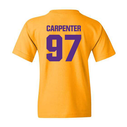 LSU - NCAA Football : Dylan Carpenter - Classic Shersey Youth T-Shirt-1