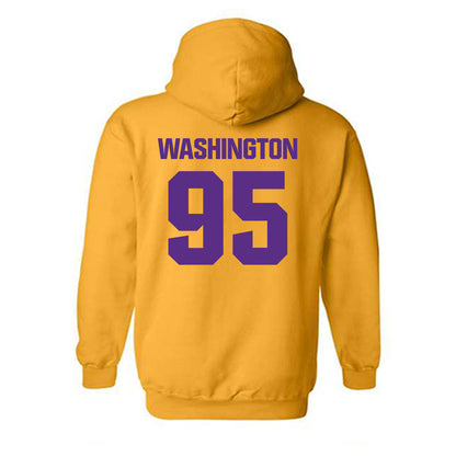 LSU - NCAA Football : Shone Washington - Classic Shersey Hooded Sweatshirt-1