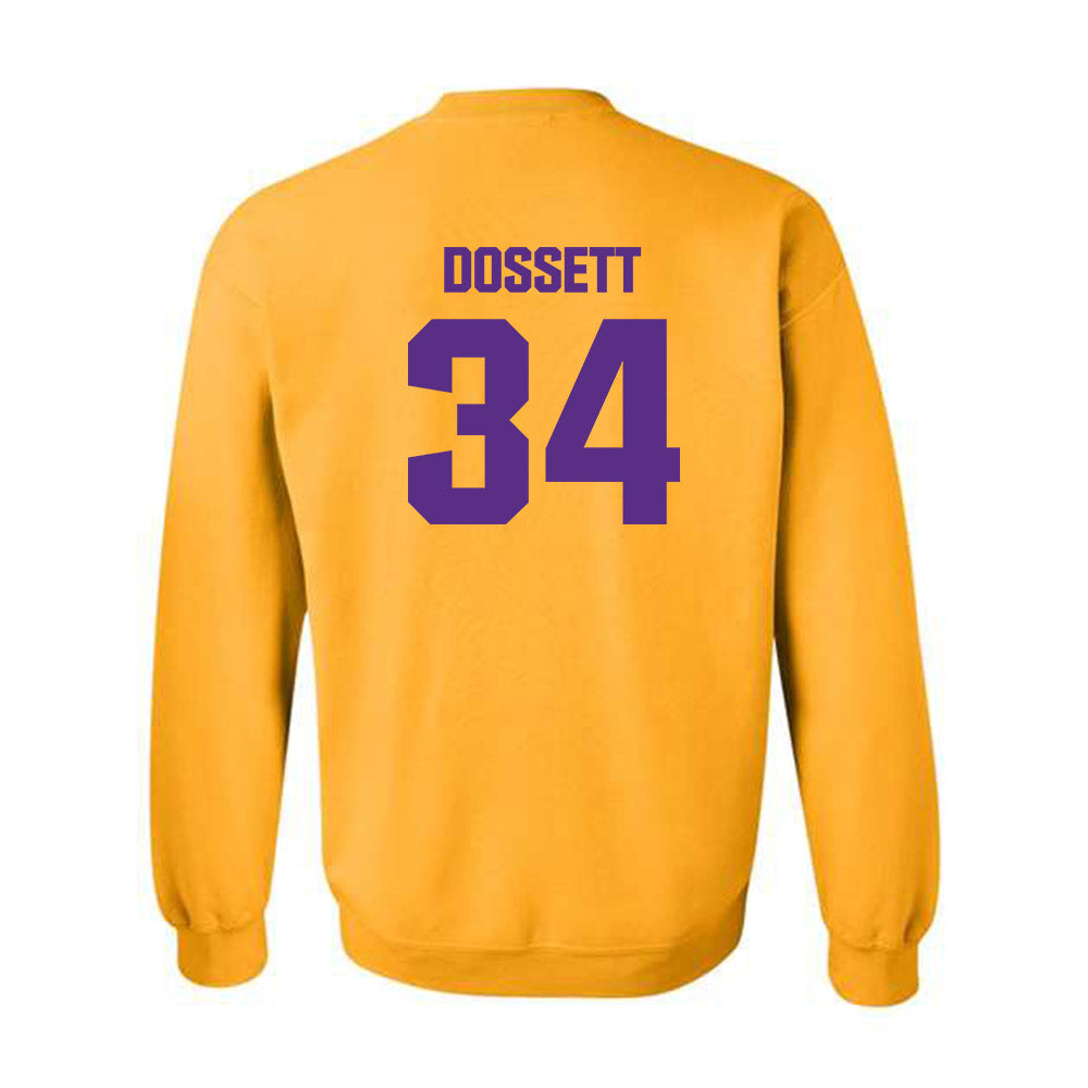 LSU - NCAA Football : Mason Dossett - Classic Shersey Crewneck Sweatshirt-1
