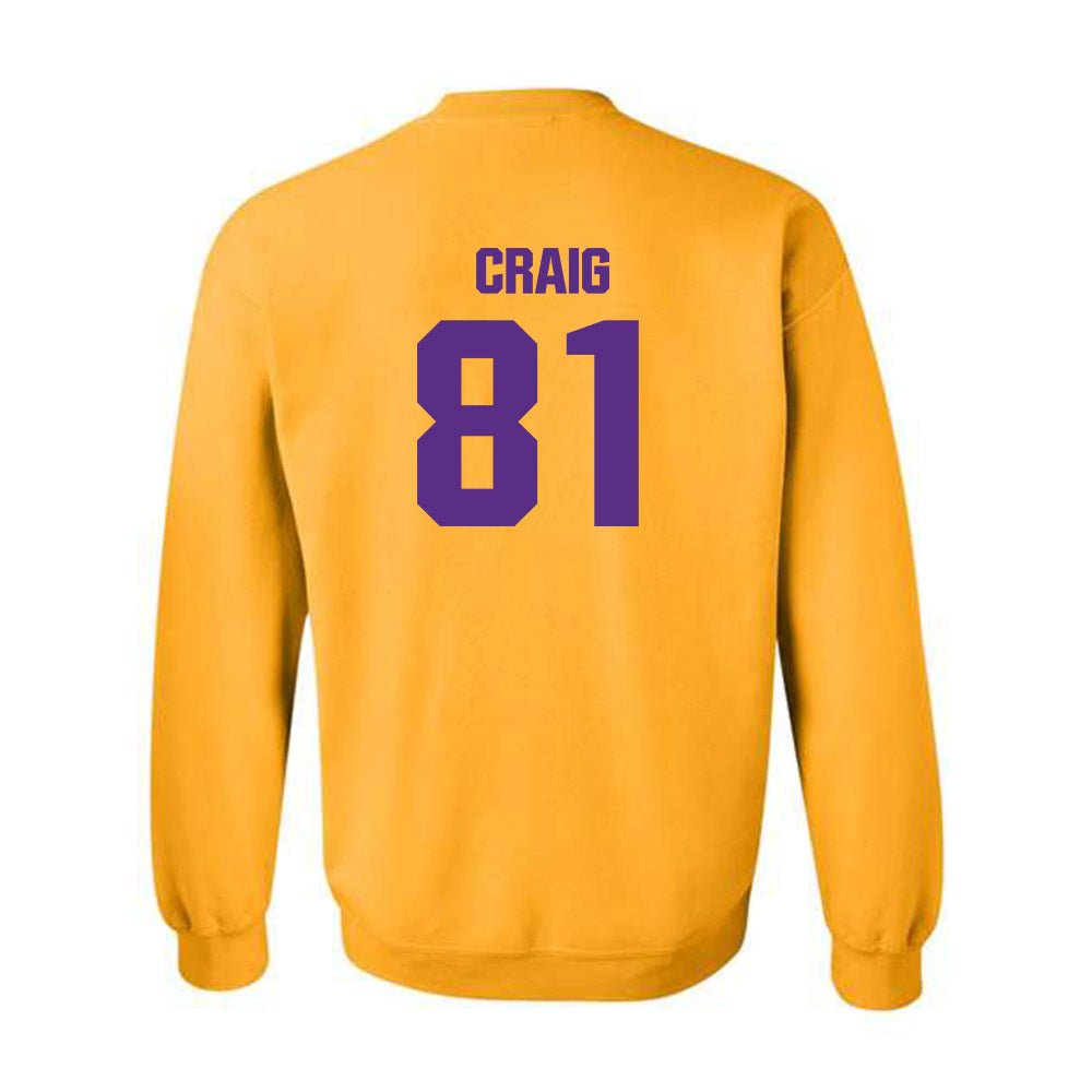 LSU - NCAA Football : Landon Craig - Classic Shersey Crewneck Sweatshirt-1