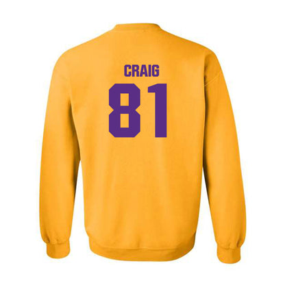 LSU - NCAA Football : Landon Craig - Classic Shersey Crewneck Sweatshirt-1