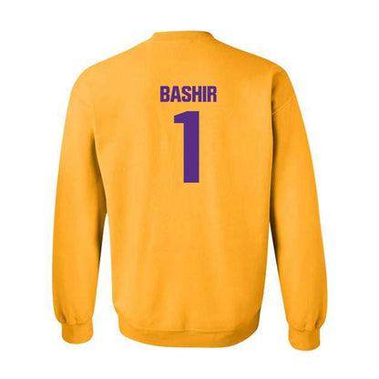 LSU - NCAA Men's Basketball : Abdi Bashir - Classic Shersey Crewneck Sweatshirt-1