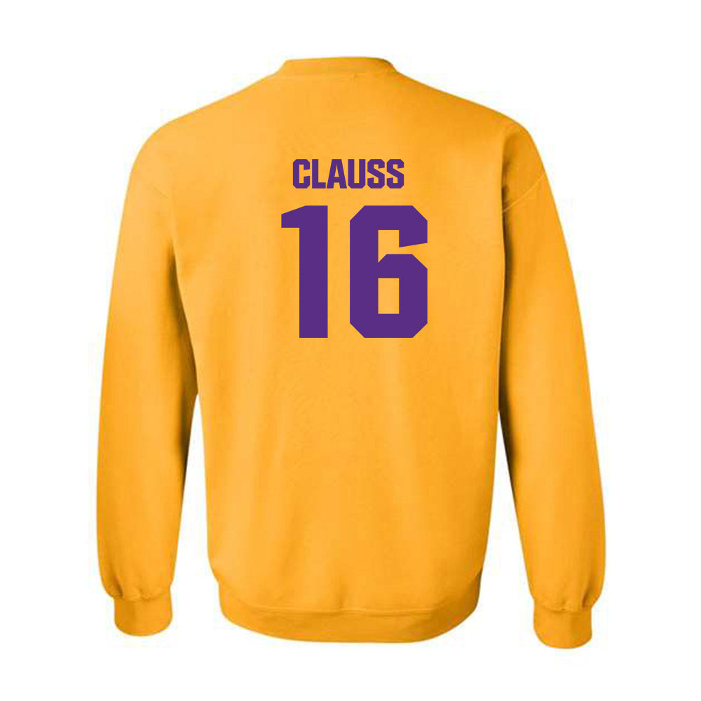 LSU - NCAA Baseball : Ethan Clauss - Classic Shersey Crewneck Sweatshirt-1