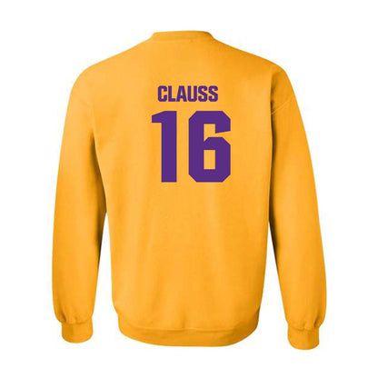 LSU - NCAA Baseball : Ethan Clauss - Classic Shersey Crewneck Sweatshirt-1