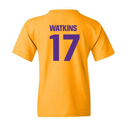 LSU - NCAA Football : Winston Watkins - Classic Shersey Youth T-Shirt-1