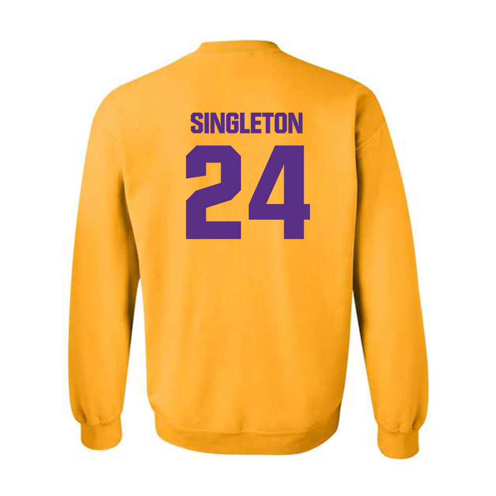 LSU - NCAA Football : Tylen Singleton - Classic Shersey Crewneck Sweatshirt-1