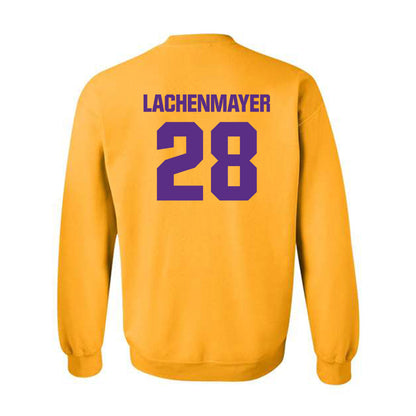 LSU - NCAA Baseball : Danny Lachenmayer - Classic Shersey Crewneck Sweatshirt-1
