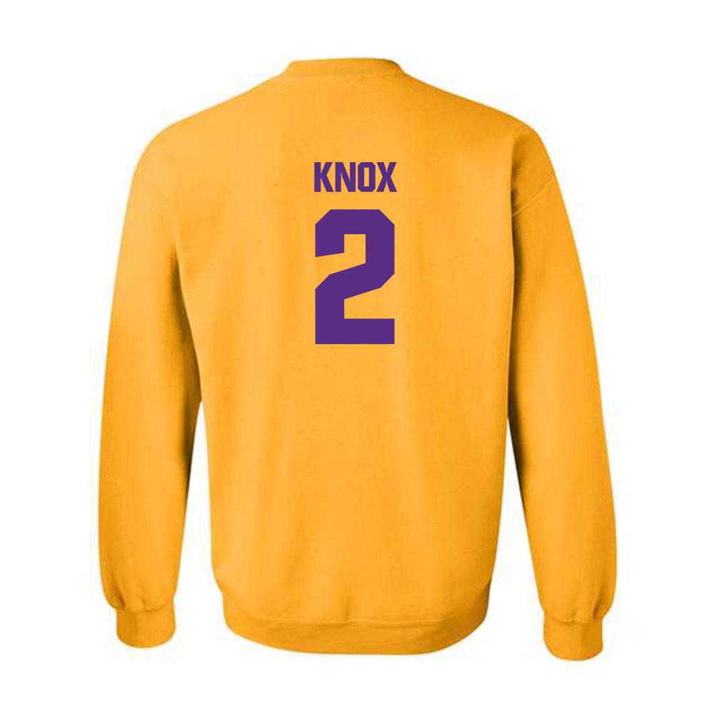 LSU - NCAA Women's Basketball : Grace Knox - Classic Shersey Crewneck Sweatshirt-1