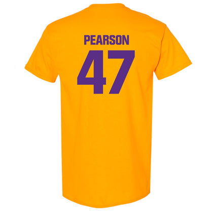 LSU - NCAA Baseball : John Pearson - Classic Shersey T-Shirt-1