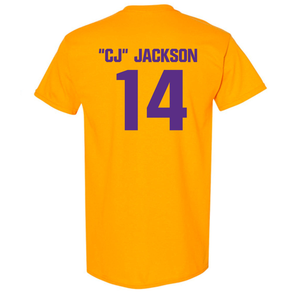 LSU - NCAA Football : Christopher "CJ" Jackson - Classic Shersey T-Shirt-1