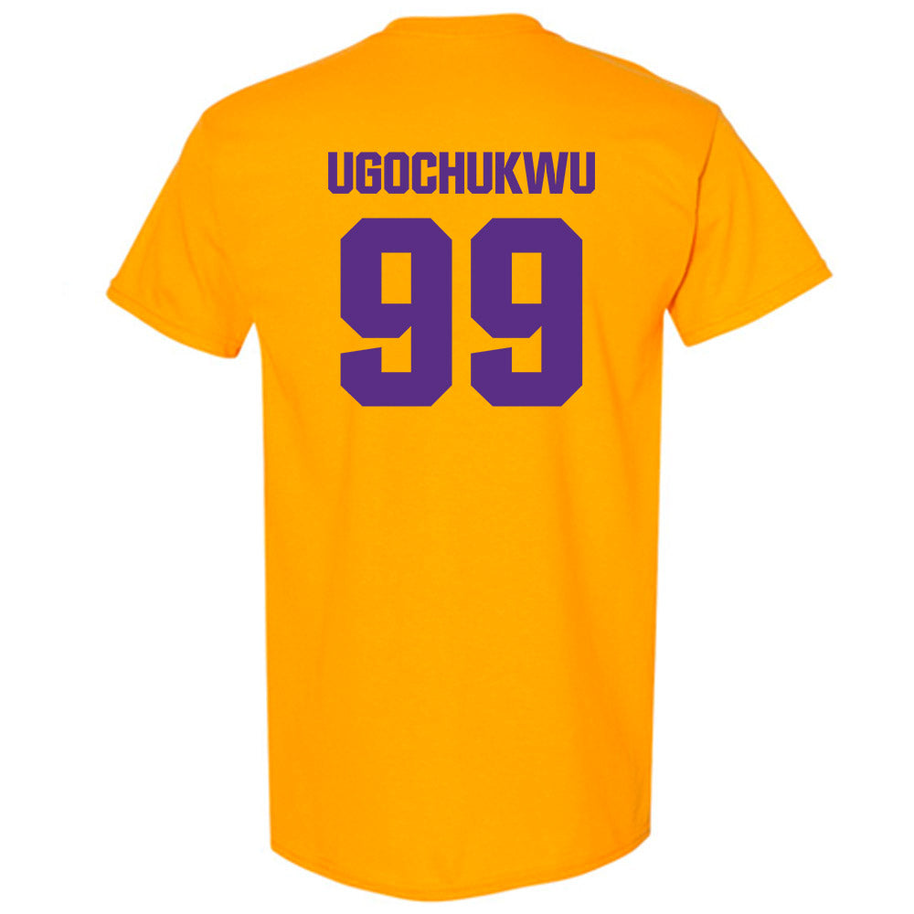 LSU - NCAA Men's Basketball : Divine-Collins Ugochukwu - Classic Shersey T-Shirt-1