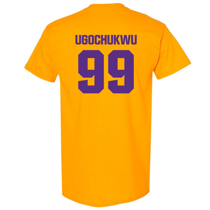 LSU - NCAA Men's Basketball : Divine-Collins Ugochukwu - Classic Shersey T-Shirt-1
