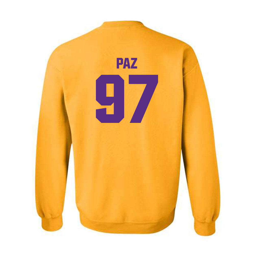 LSU - NCAA Baseball : Marcos Paz - Classic Shersey Crewneck Sweatshirt-1