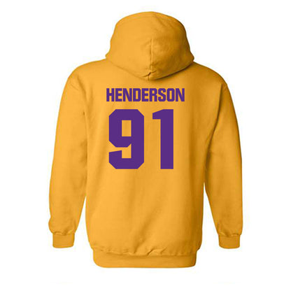 LSU - NCAA Football : Trenton Henderson - Classic Shersey Hooded Sweatshirt-1