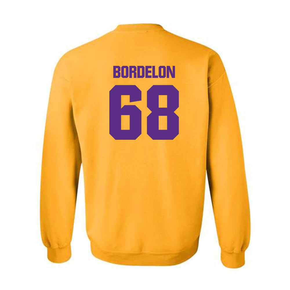 LSU - NCAA Football : Brett Bordelon - Classic Shersey Crewneck Sweatshirt-1