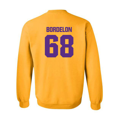 LSU - NCAA Football : Brett Bordelon - Classic Shersey Crewneck Sweatshirt-1