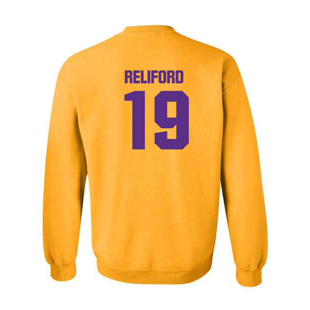 LSU - NCAA Football : Gabriel Reliford - Classic Shersey Crewneck Sweatshirt-1