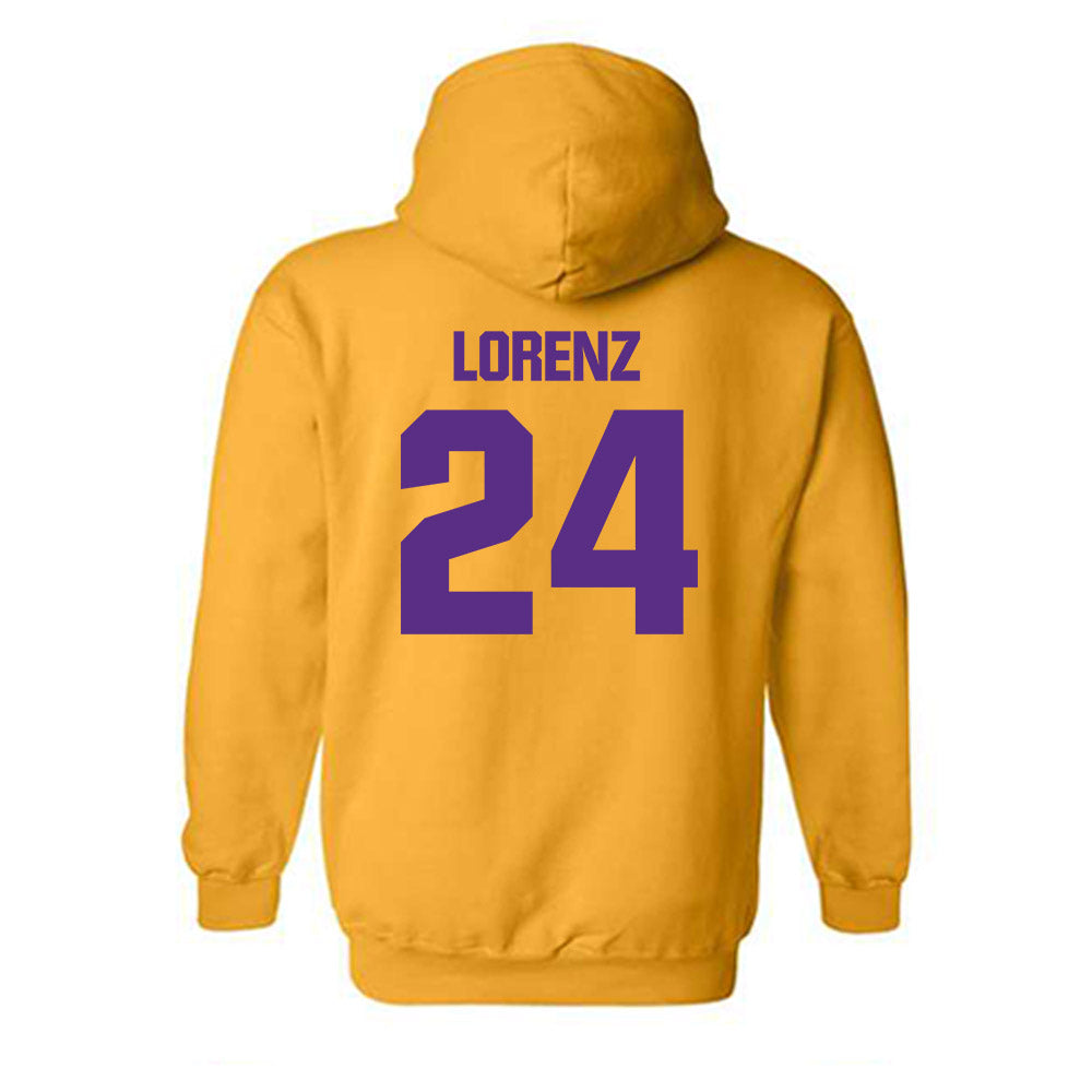 LSU - NCAA Softball : Charlize Lorenz - Classic Shersey Hooded Sweatshirt-1
